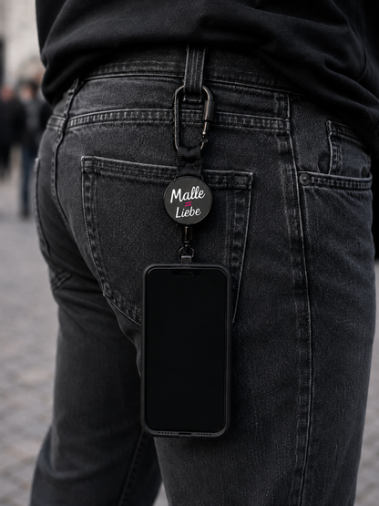 GrabStop - Dein Handyschutz "Malle = Liebe" Design