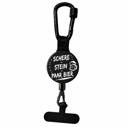 GrabStop - Deine Handysicherung "Schere - Stein - Paar Bier" Design VORBESTELLUNG